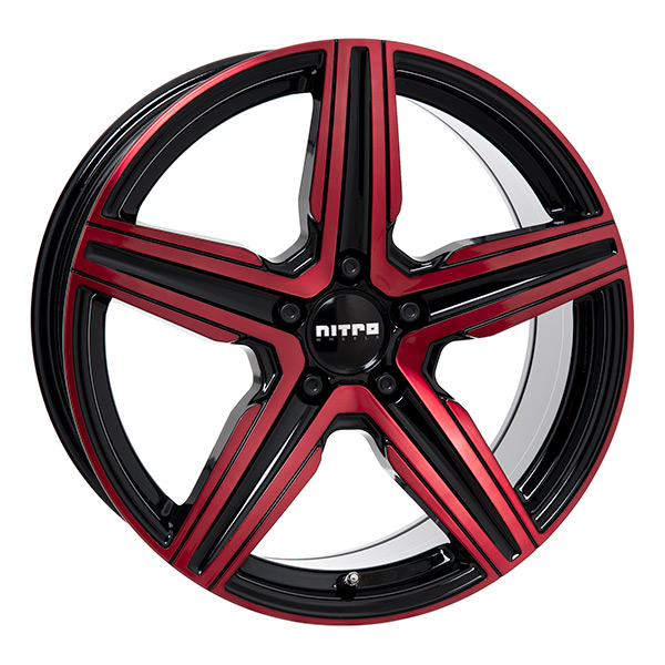 Nitro Spark G.Blk/Red 8×18 5-112 E45 C66,5