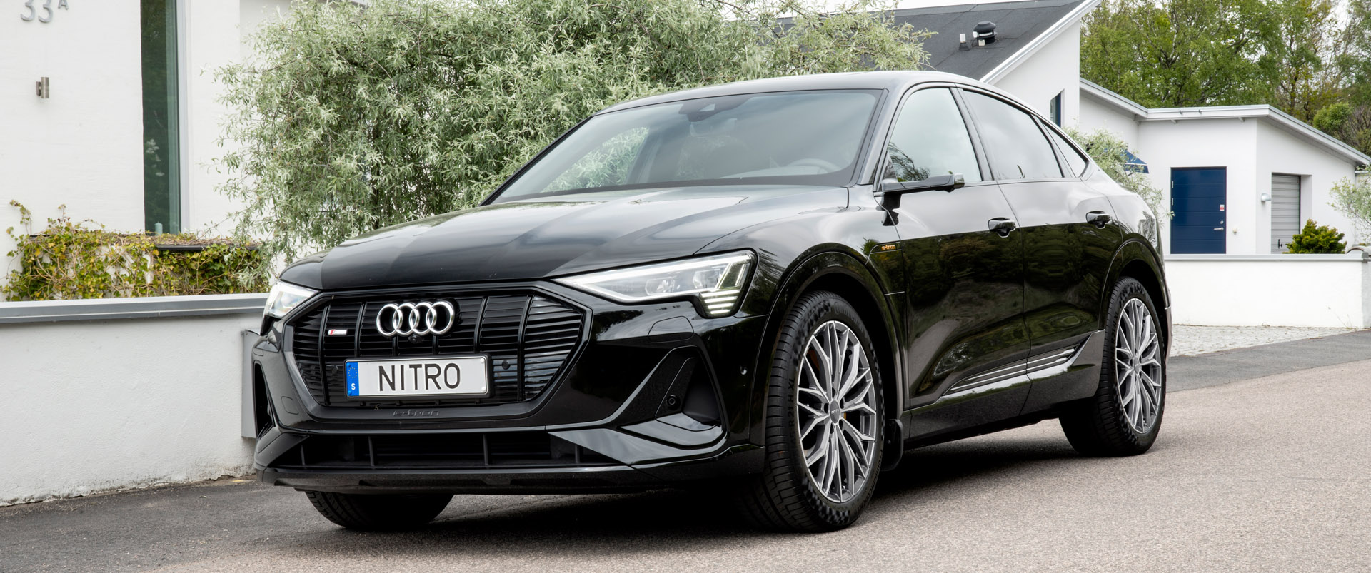 Audi E-tron med Nitro Sapphire FF